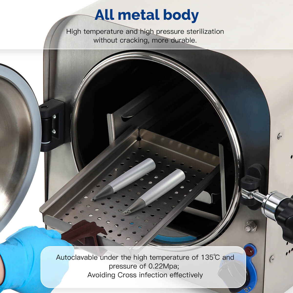 Dental Air Polisher Nozzles Gingival & Subgingival Sandblasting Handle for EMS AIR-FLOW - azdentall.com