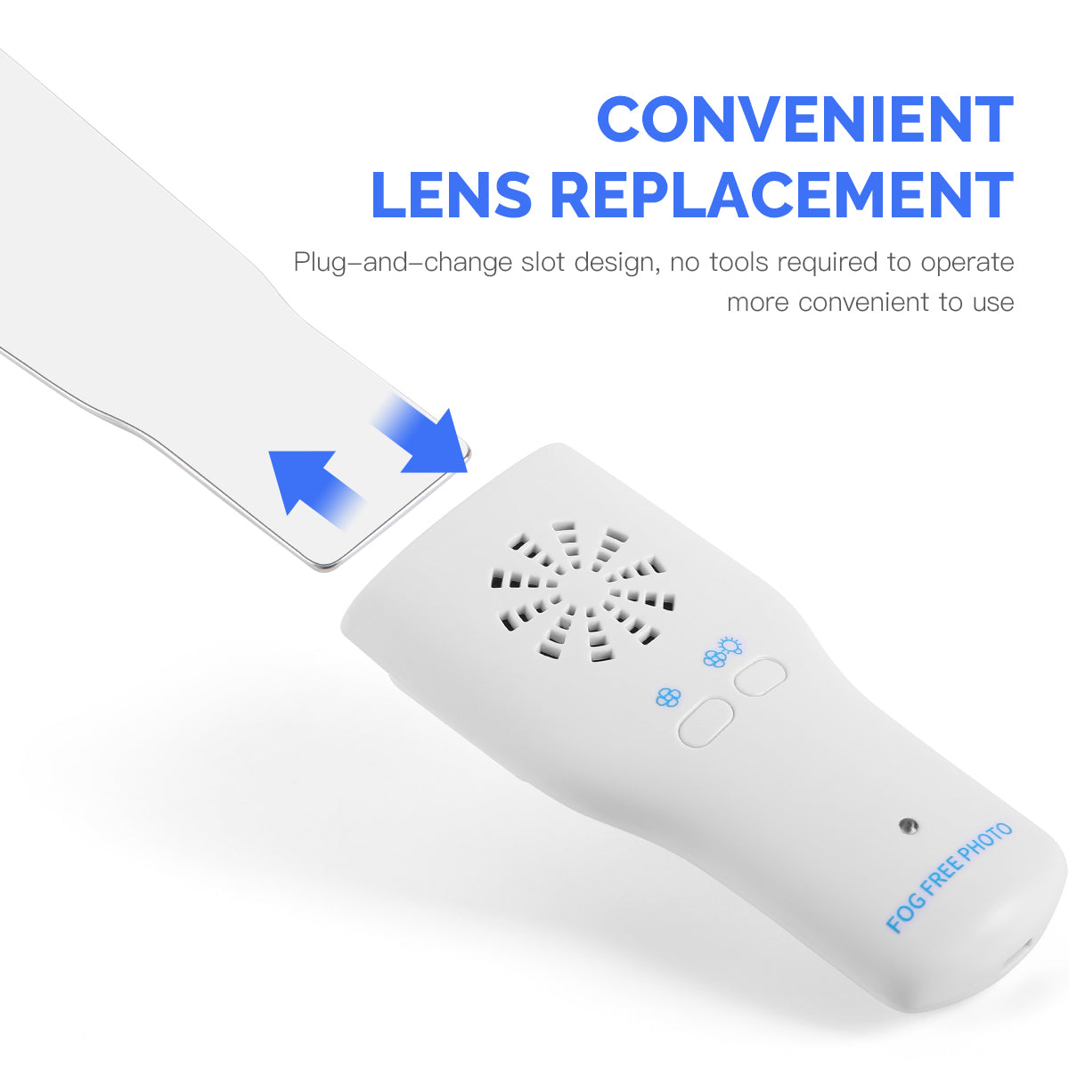 Dental LED Automatic Anti-fog Mirrors For Oral photography Reflector Glass Mirror - azdentall.com