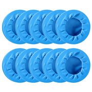 Dental Disposable Rubber Sterile Mouth Opener O Shape Lip Retractor Blue 1pc/Bag - azdentall.com