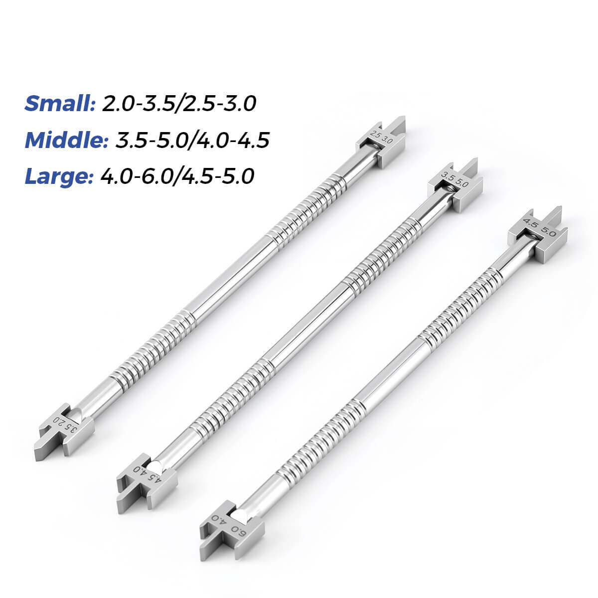 Dental Orthodontic Brackets Position Gauge Stainless Steel S/M/L 1PC - azdentall.com