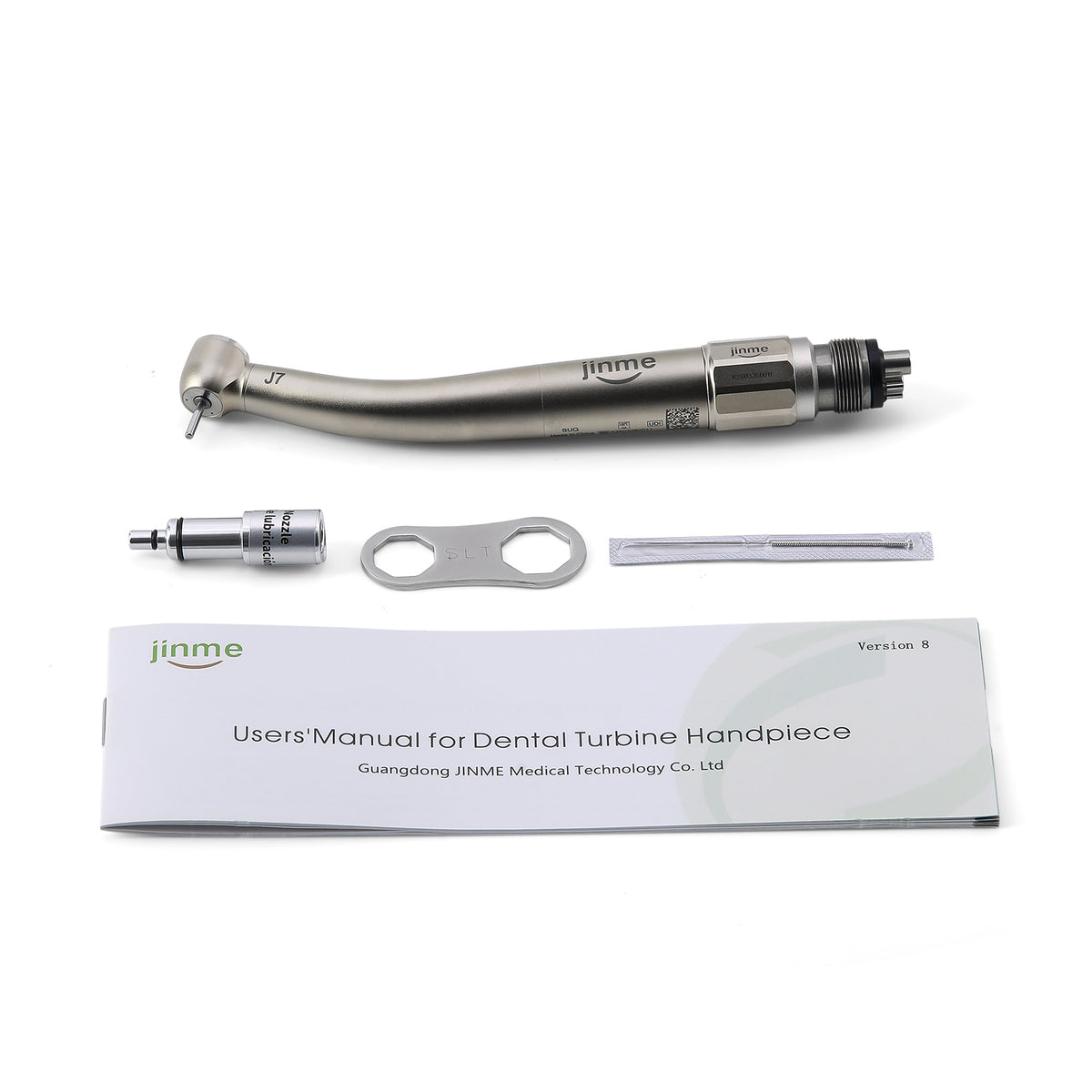 Jinme J7-SUQ High Speed Air Turbine Handpiece Standard Head 4 Hole - azdentall.com