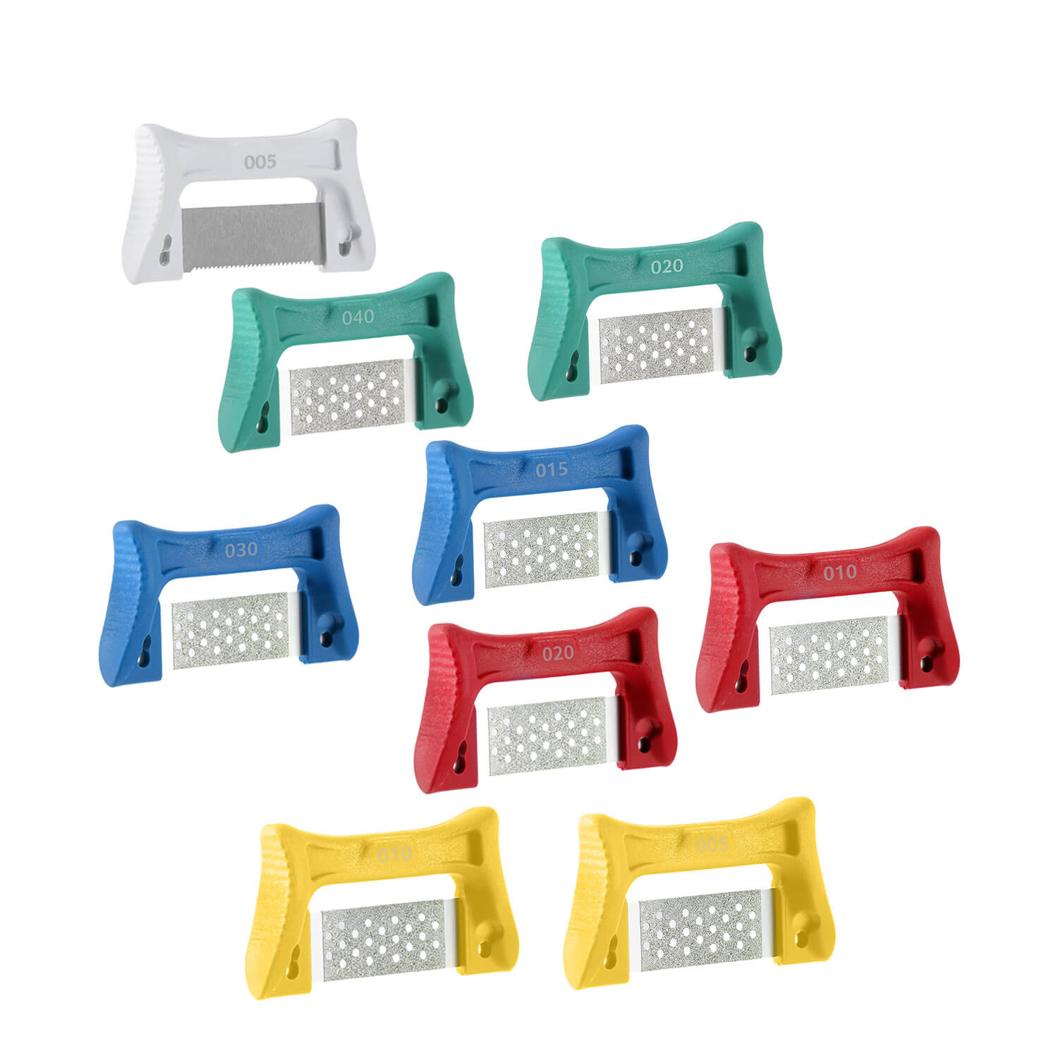 Dental Interproximal Reduction Strip Orthodontic IPR Strips Polishing Saw - azdentall.com