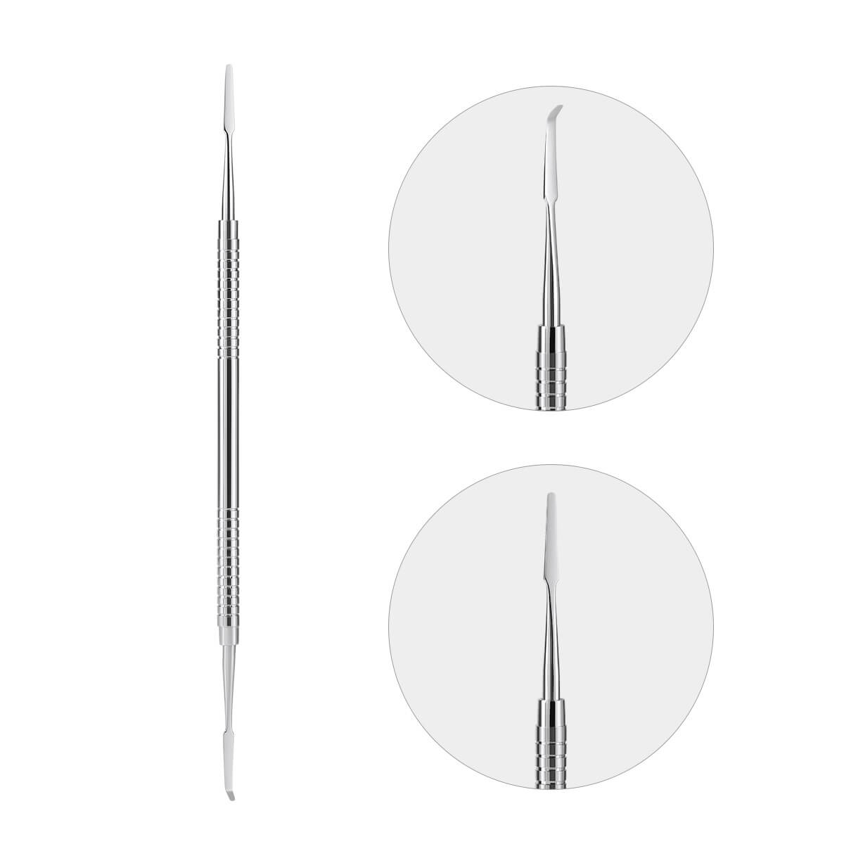 Dental Stainless Steel Cement Instrument Double Ended Tooth Restoration - azdentall.com
