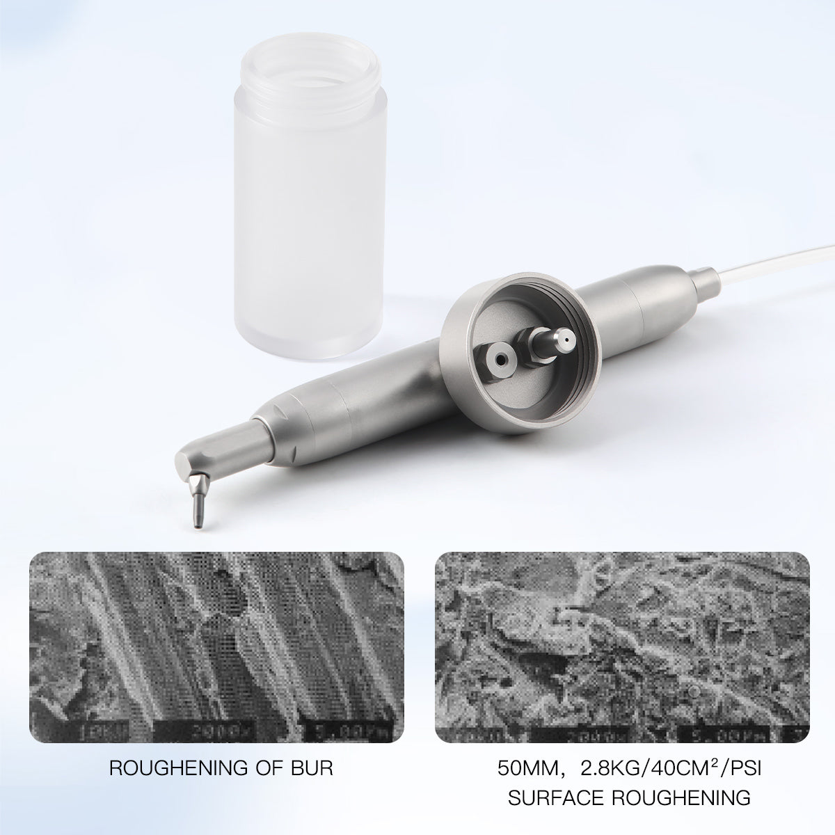 AZDENT Dental Aluminum Oxide Micro Blaster Sandblasting Gun System without Water 2/4Hole - azdentall.com