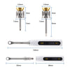 Dental Universal Implant Driver Kit 16pcs Colorful Drivers With Electronic Torque Wrench 10-50Ncm - azdentall.com