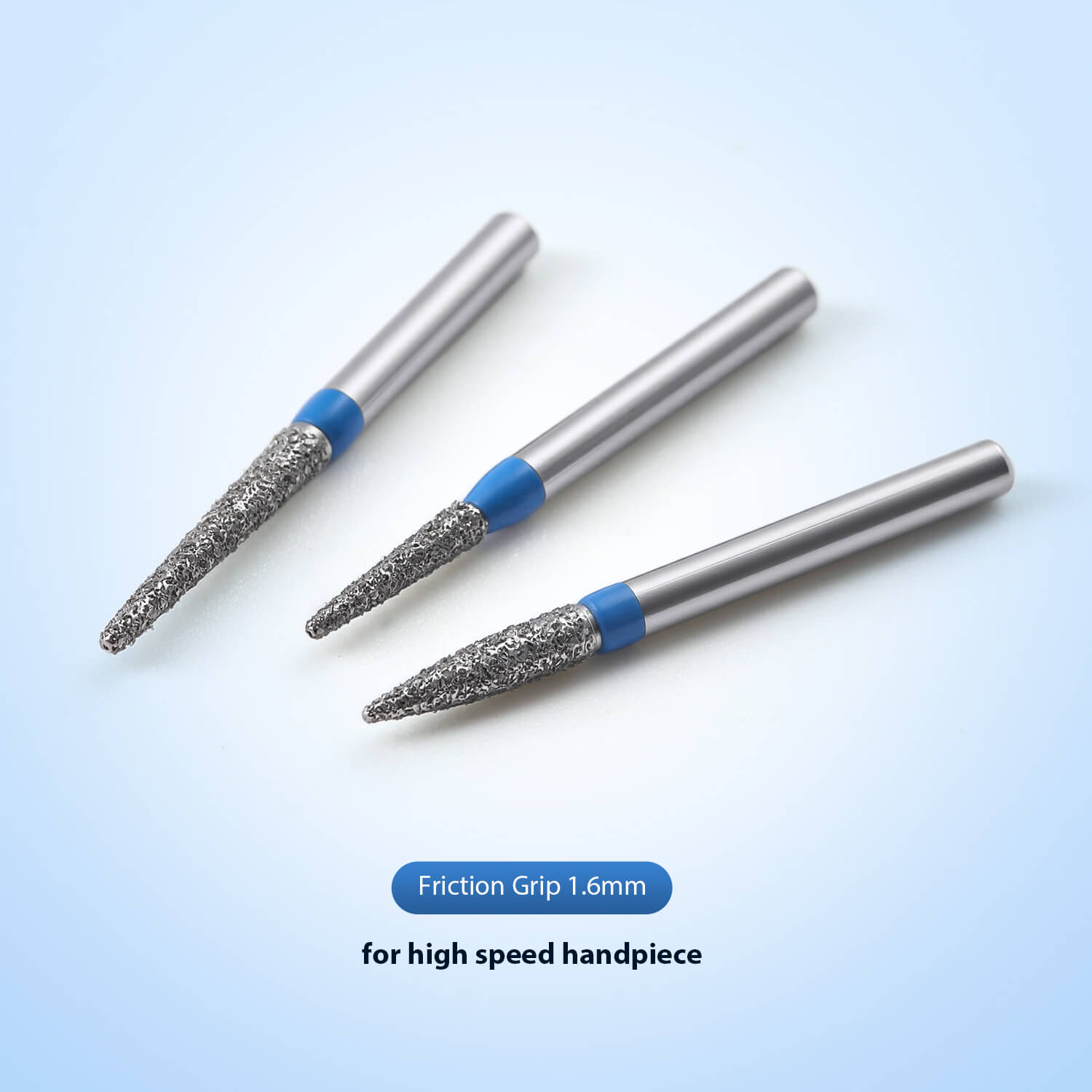 Dental Diamond Bur All Ceramic Porcelain Kit FG 1.6mm 11pcs/Kit - azdentall.com