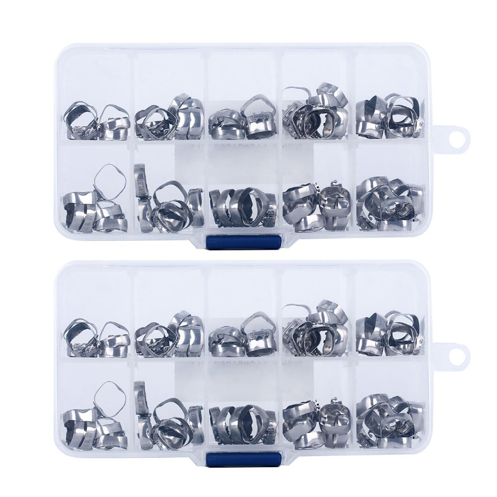 AZDENT 1st M Series Bands with Buccal Tube Convertible Roth .022 Single U/1 L/1 36#-40+# 20sets/Box - azdentall.com