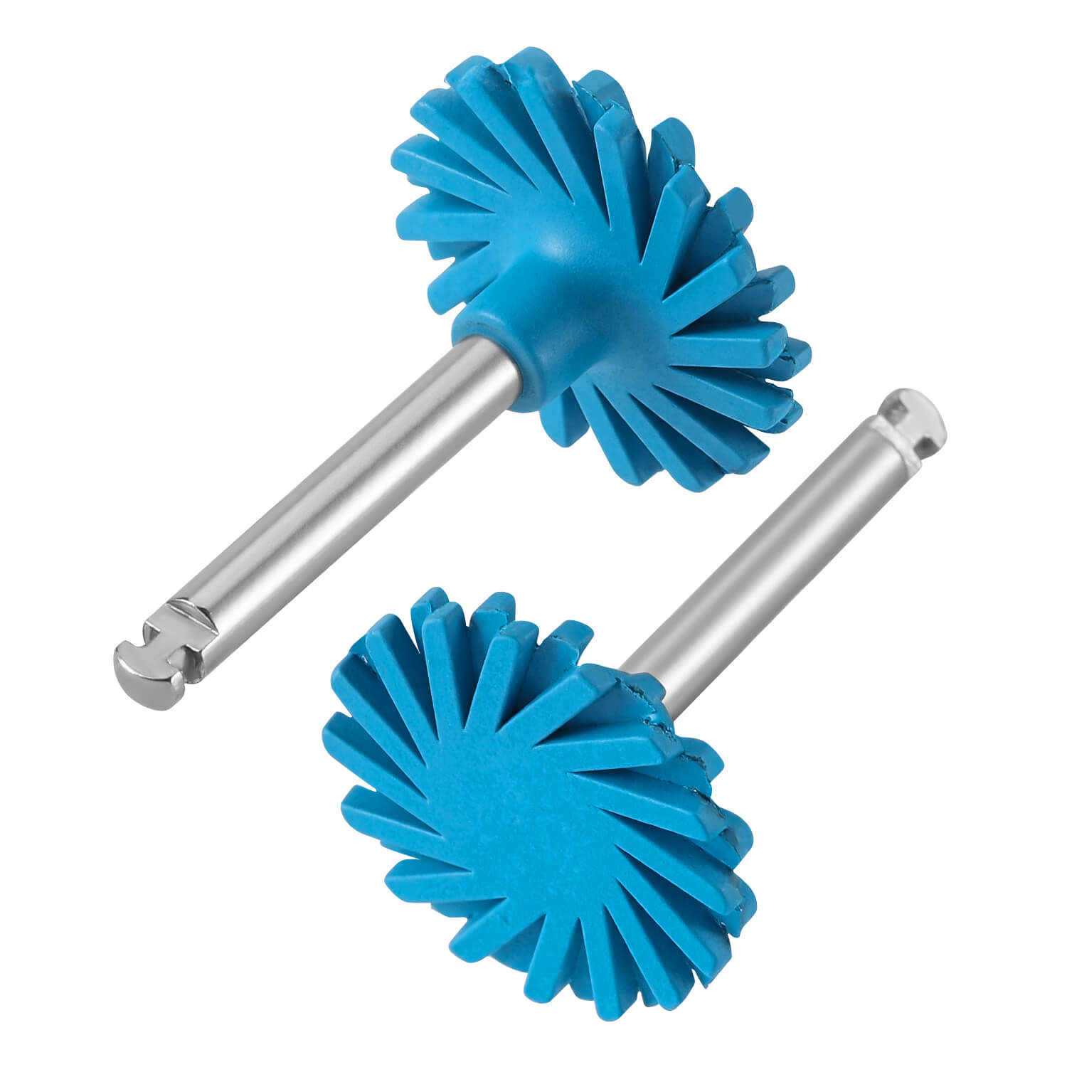 Dental Composite Rubbe Polishing Disc Wheel 3-Step Polishing RA2.35mm 6pcs/Box - azdentall.com