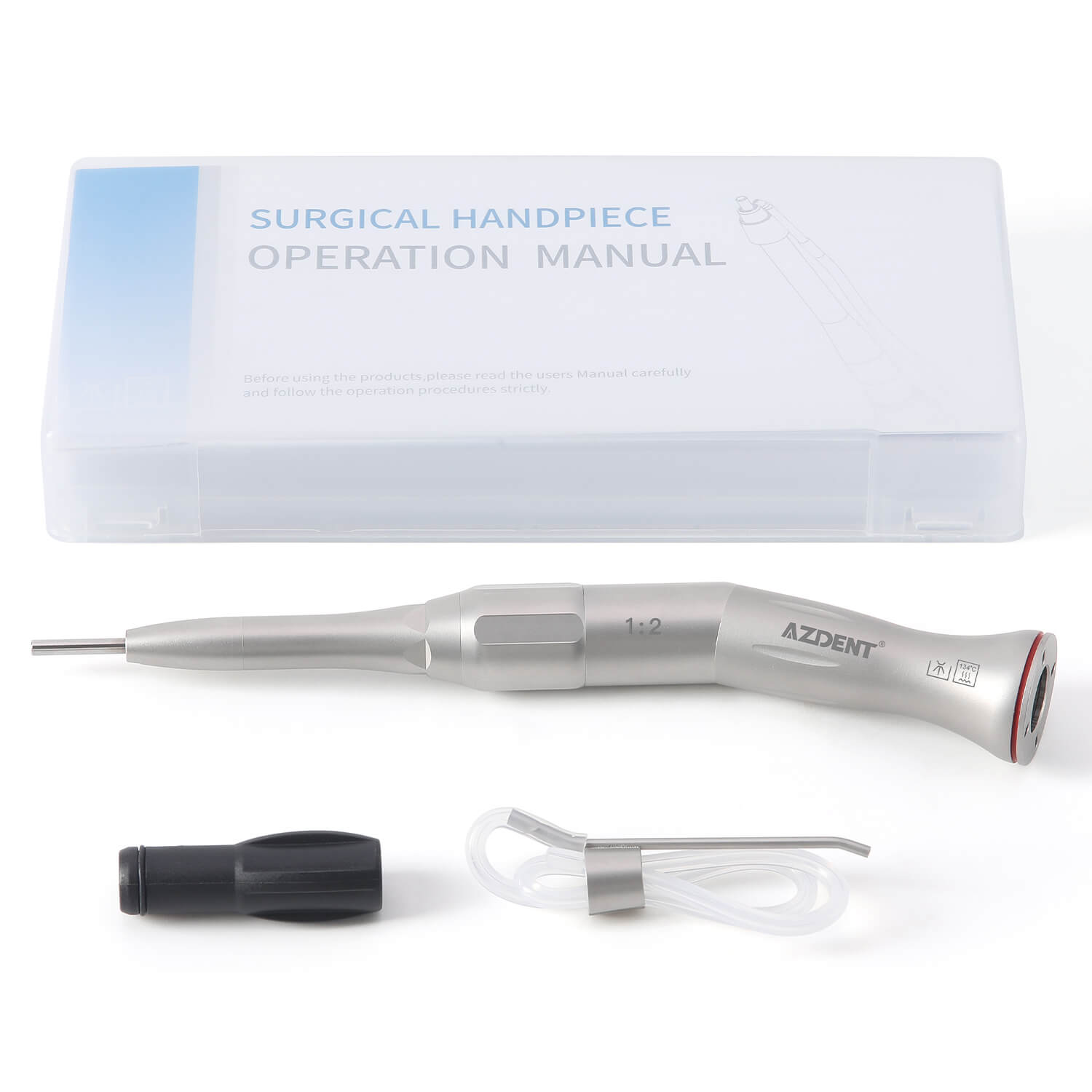 AZDENT Dental 1:2 Increasing Surgical Osteotomy Straight /20° Contra Angle Handpiece - azdentall.com