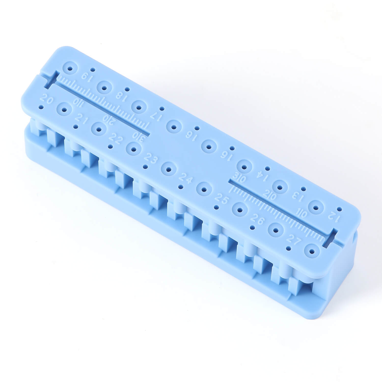 Dental Endo File Holder w/ Measuring Ruler Autoclavable - azdentall.com