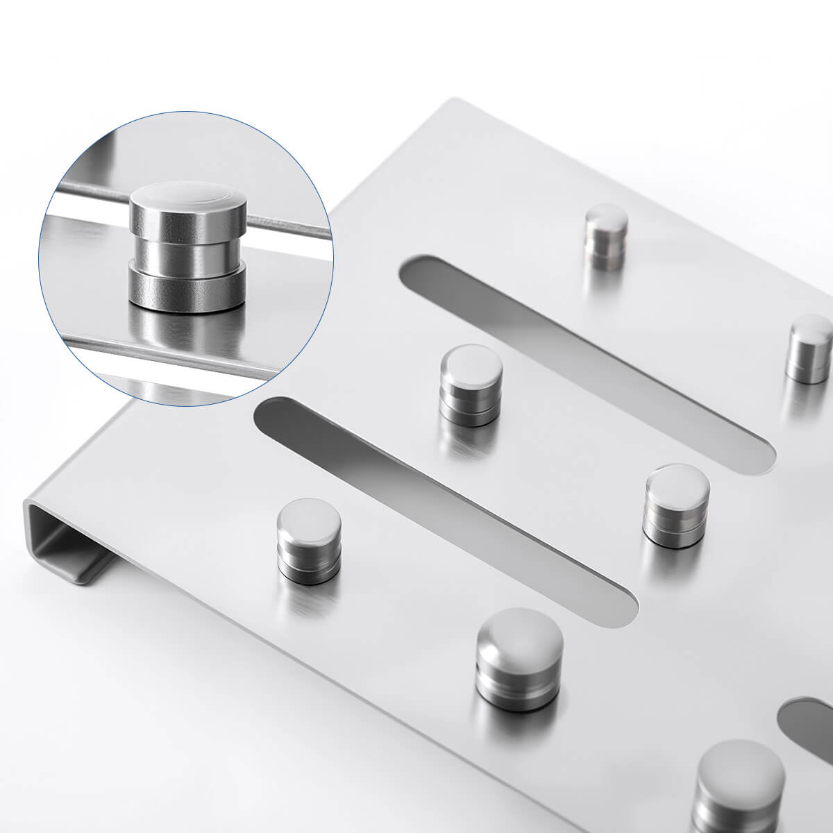 Dental Stainless Steel Rubber Dam Clamps Placement Board Restorative Tray Holder - azdentall.com
