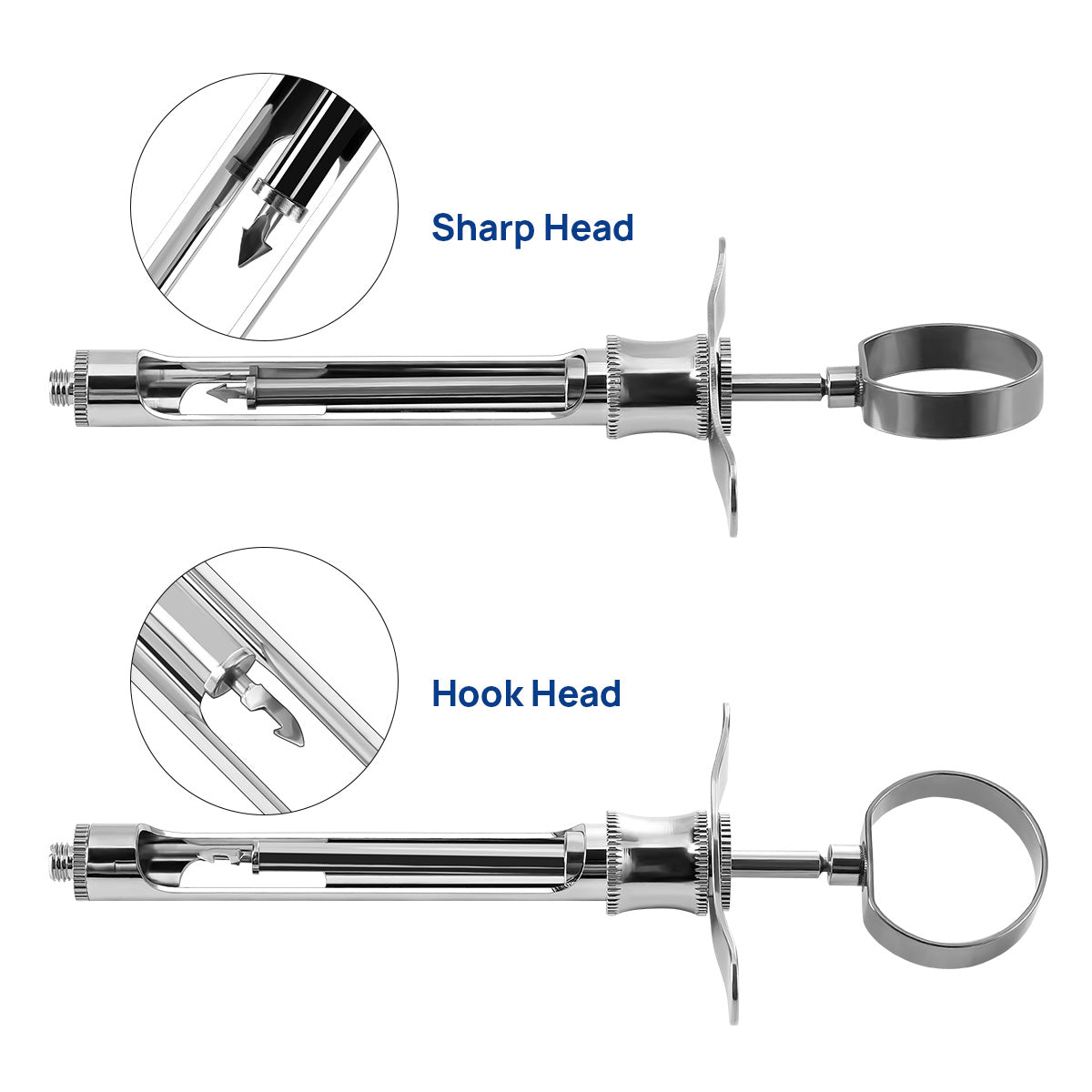 Sharp Injection Dental Surgical Oral Injection Syringe Aspirating Syringe Instruments ...