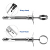 Dental Surgical Oral Injection Syringe Aspirating Syringe Instruments 1.8ml Hook /Sharp Head - azdentall.com