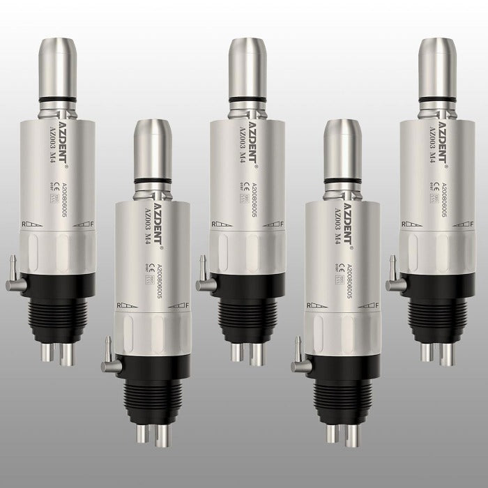 AZDENT 1:1 E-type Low Speed Air Motor External Water 4 Hole