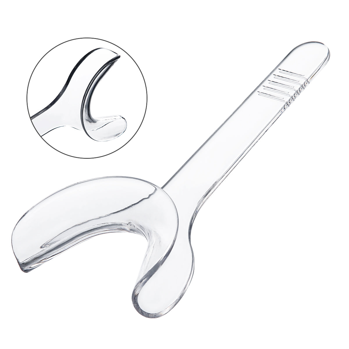 Dental Orthodontic Mouth Opener Cheek Lips Retractor Y-Shape Transparent Small/Large - azdentall.com