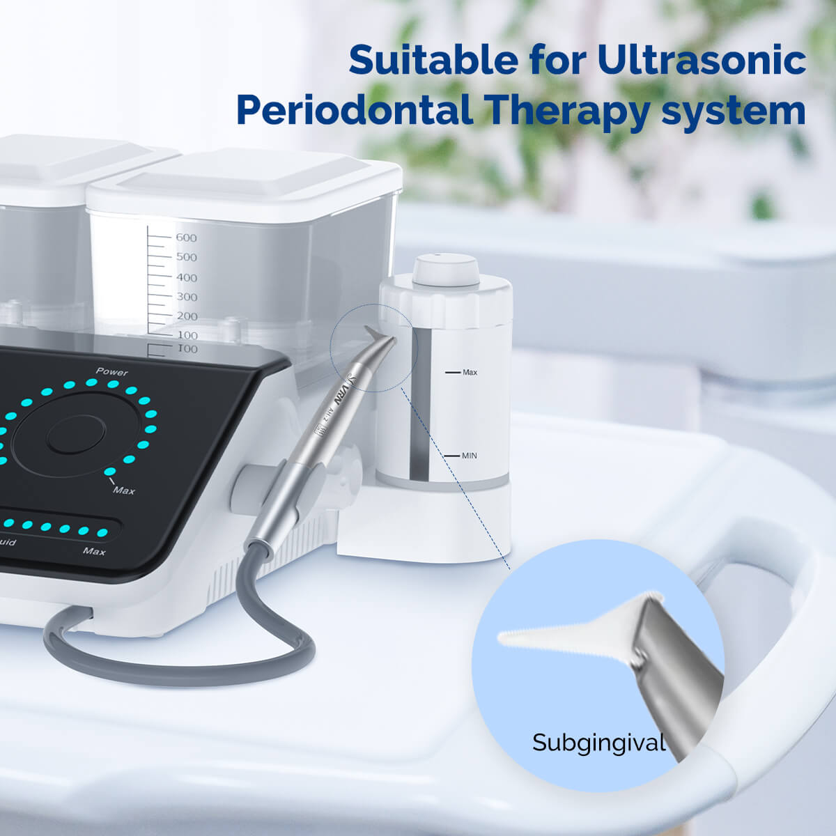 Dental Air Polisher Nozzles Gingival & Subgingival Sandblasting Handle for EMS AIR-FLOW - azdentall.com