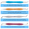 Dental Resin Filler Restorative Instrument Aesthetic Restoration Knife Silicone Handle - azdentall.com