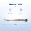 COXO LED High-speed Air Turbine Handpiece with Generator Mini Head 4 Holes Coupler CX207-2 #H05-MP4 - azdentall.com