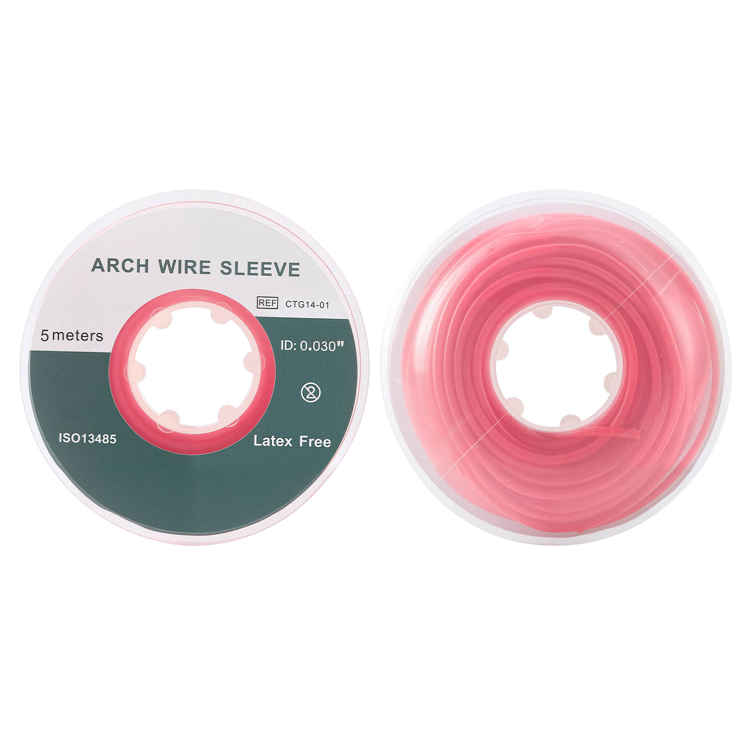 Dental Orthodontic Elastic Archwire Sleeve Tubing Non-latex 5 meters/Roll - azdentall.com