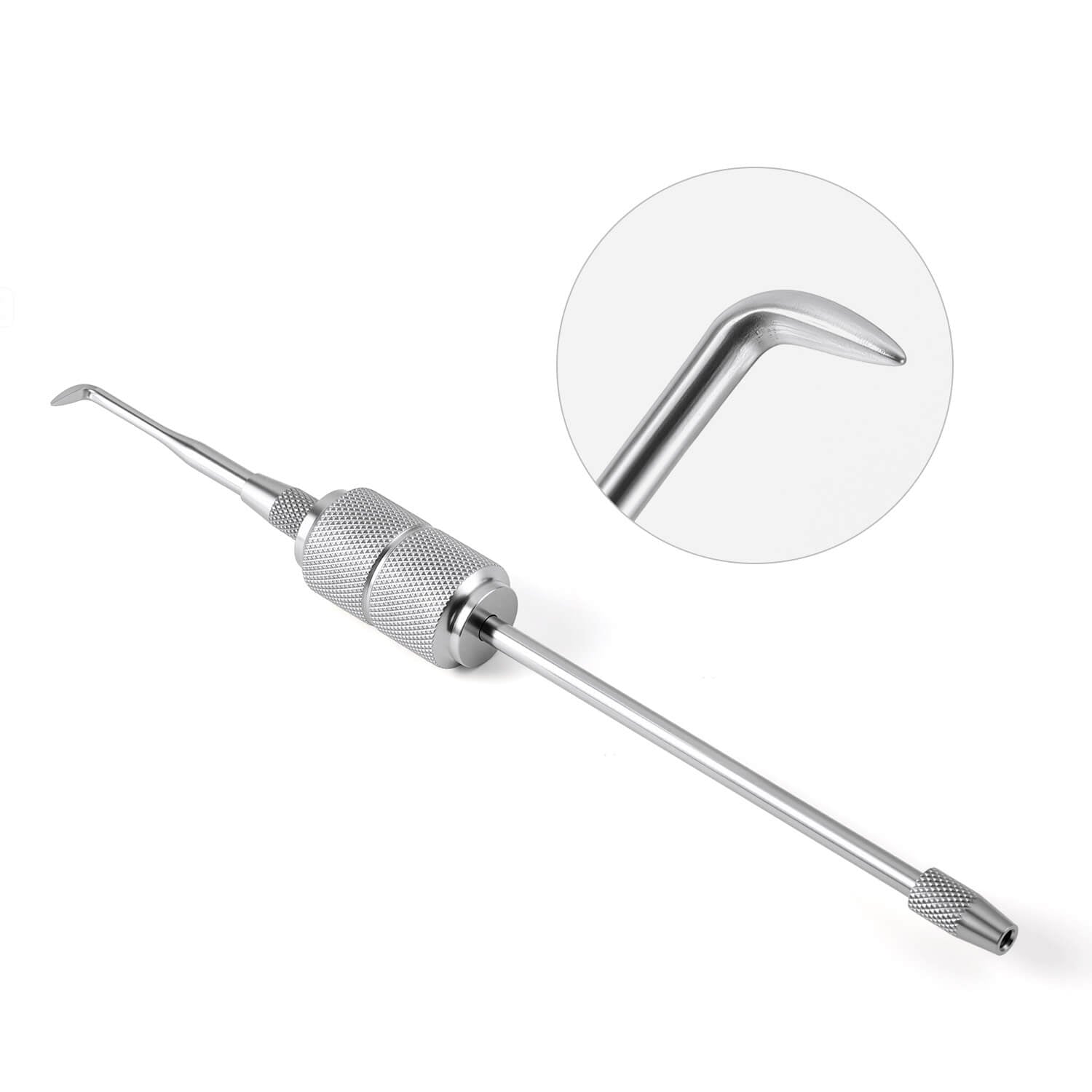 Dental Manual Crown Remover Kit  Stainless Steel with 3 Attachments Tips - azdentall.com