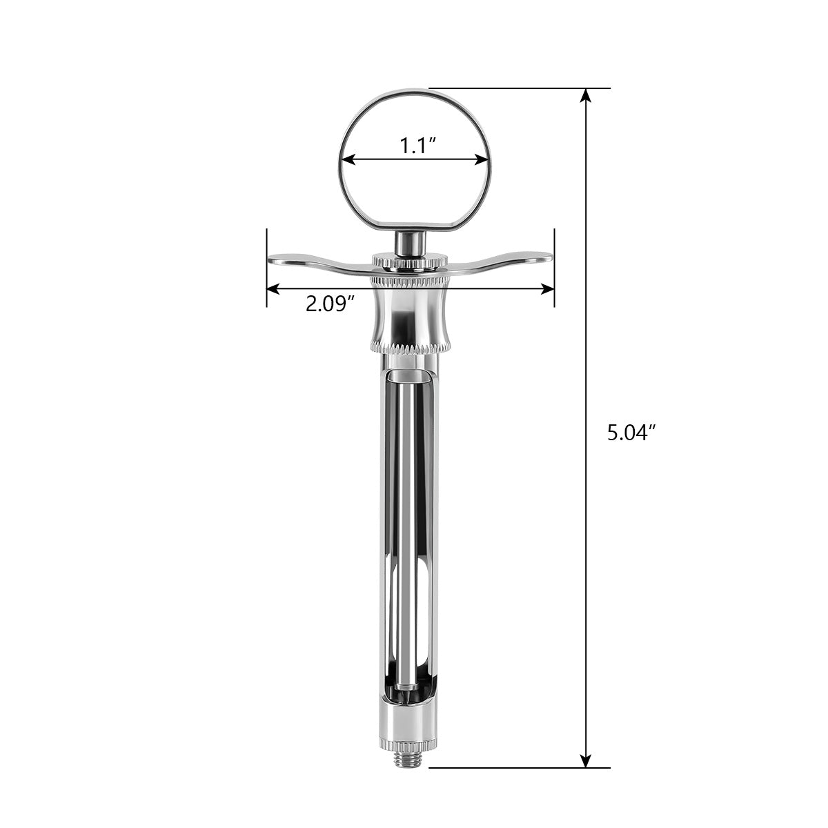 Dental Surgical Oral Injection Syringe Aspirating Syringe Instruments 1.8ml Hook /Sharp Head - azdentall.com