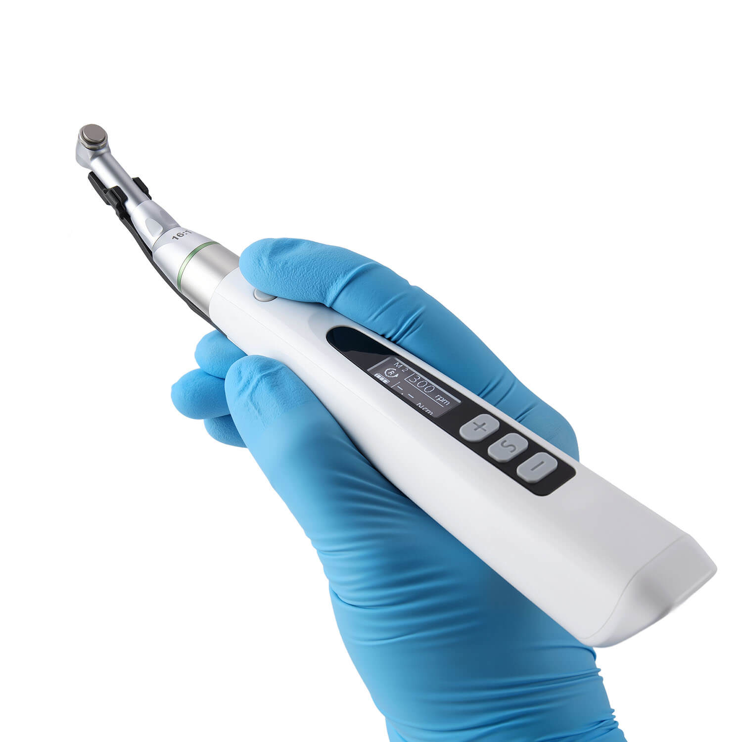 Dental Reciprocating Cordless LED Endodontic Motor 16:1 Contra Angle