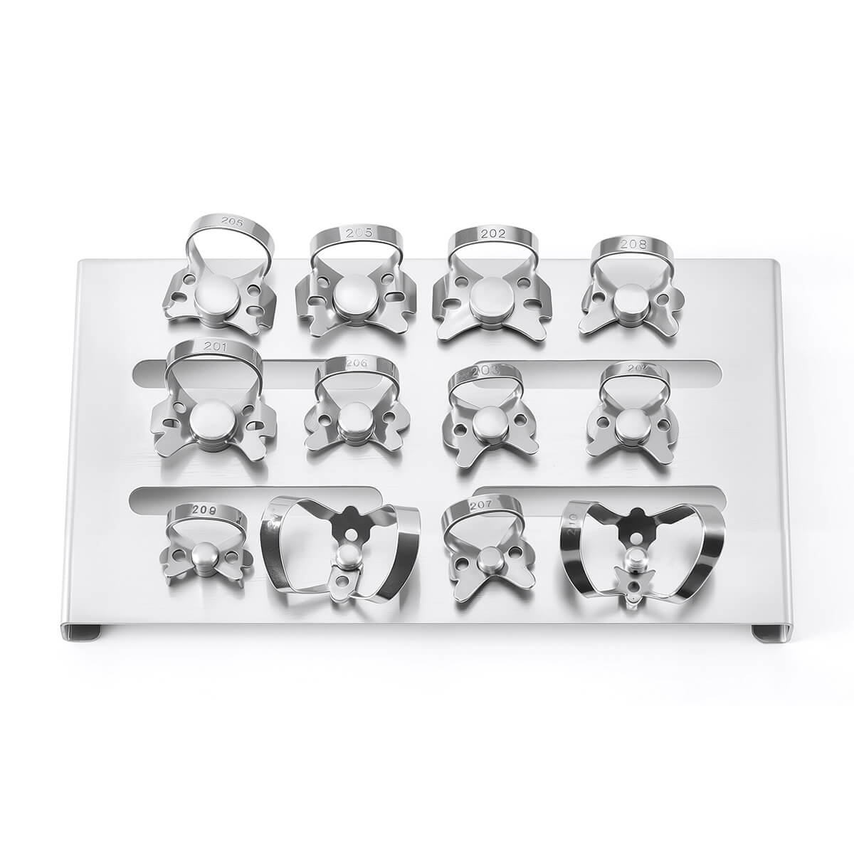Dental Stainless Steel Rubber Dam Clamps Placement Board Restorative Tray Holder - azdentall.com