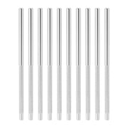 Dental Stainless Steel Mouth Mirror Handle 10Pcs/Set - azdentall.com