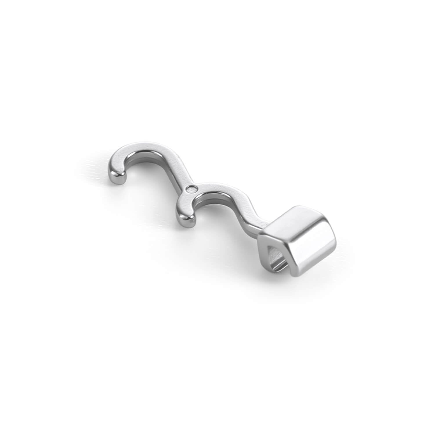 Dental Crimpable Hooks Double Long Left/ Right 7mm 10pcs/Bag - azdentall.com