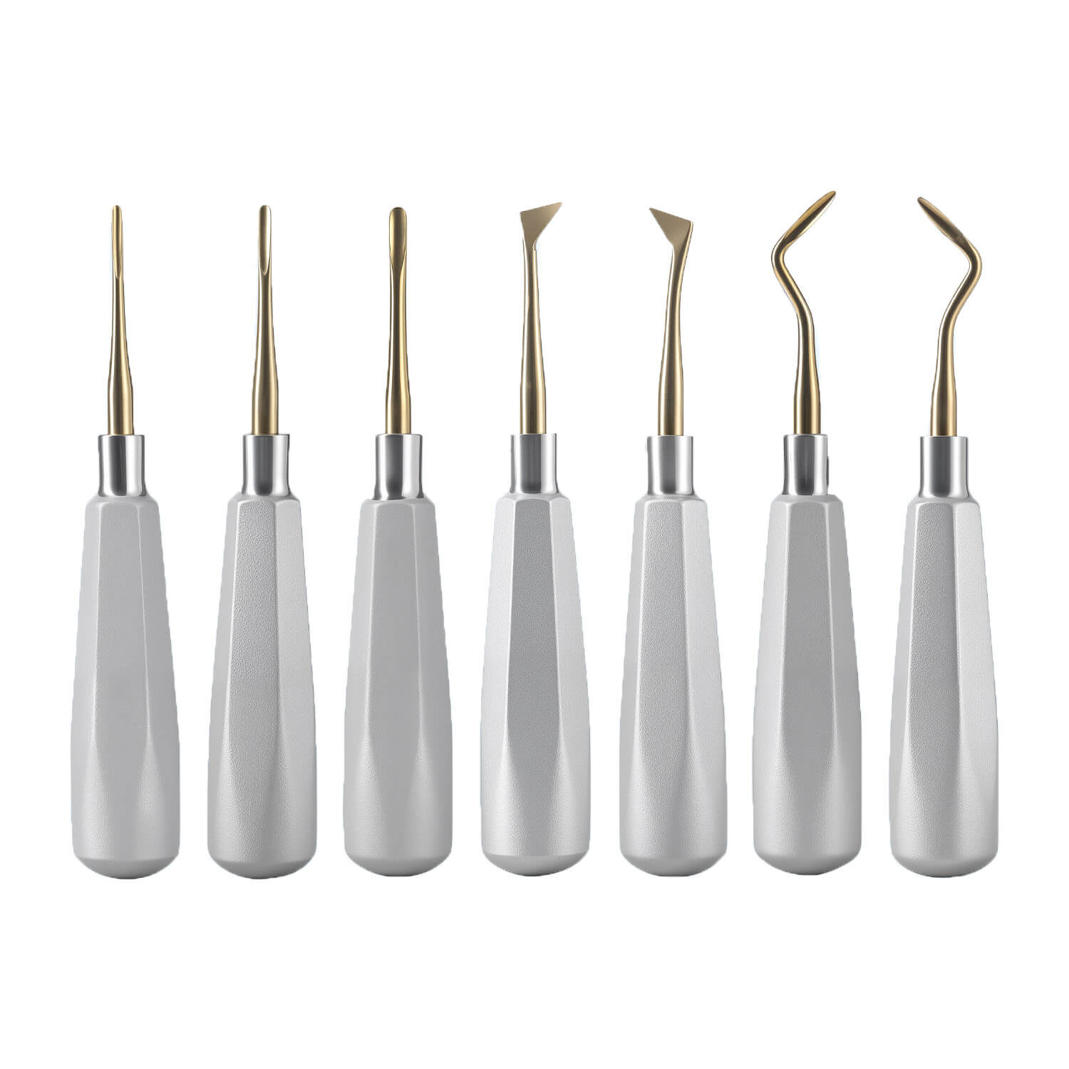 Dental Tooth Extracting Elevators Gold Tips - azdentall.com