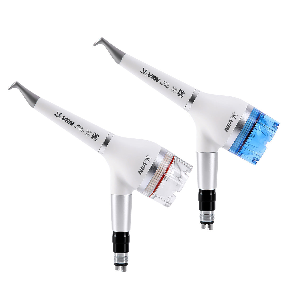 Dental Air Polisher Teeth Polishing Handpiece Whitening Spary Detachable 360° Rotating Handpiece With Quick Coupler 2/4 Hole - azdentall.com