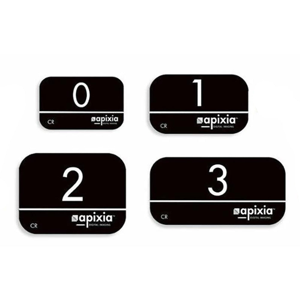 Apixia Dental Reusable Phosphor Imaging Plates Size 0# 1# 2# 3# 4pcs/Pack - azdentall.com
