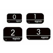 Apixia Dental Reusable Phosphor Imaging Plates Size 0# 1# 2# 3# 4pcs/Pack - azdentall.com