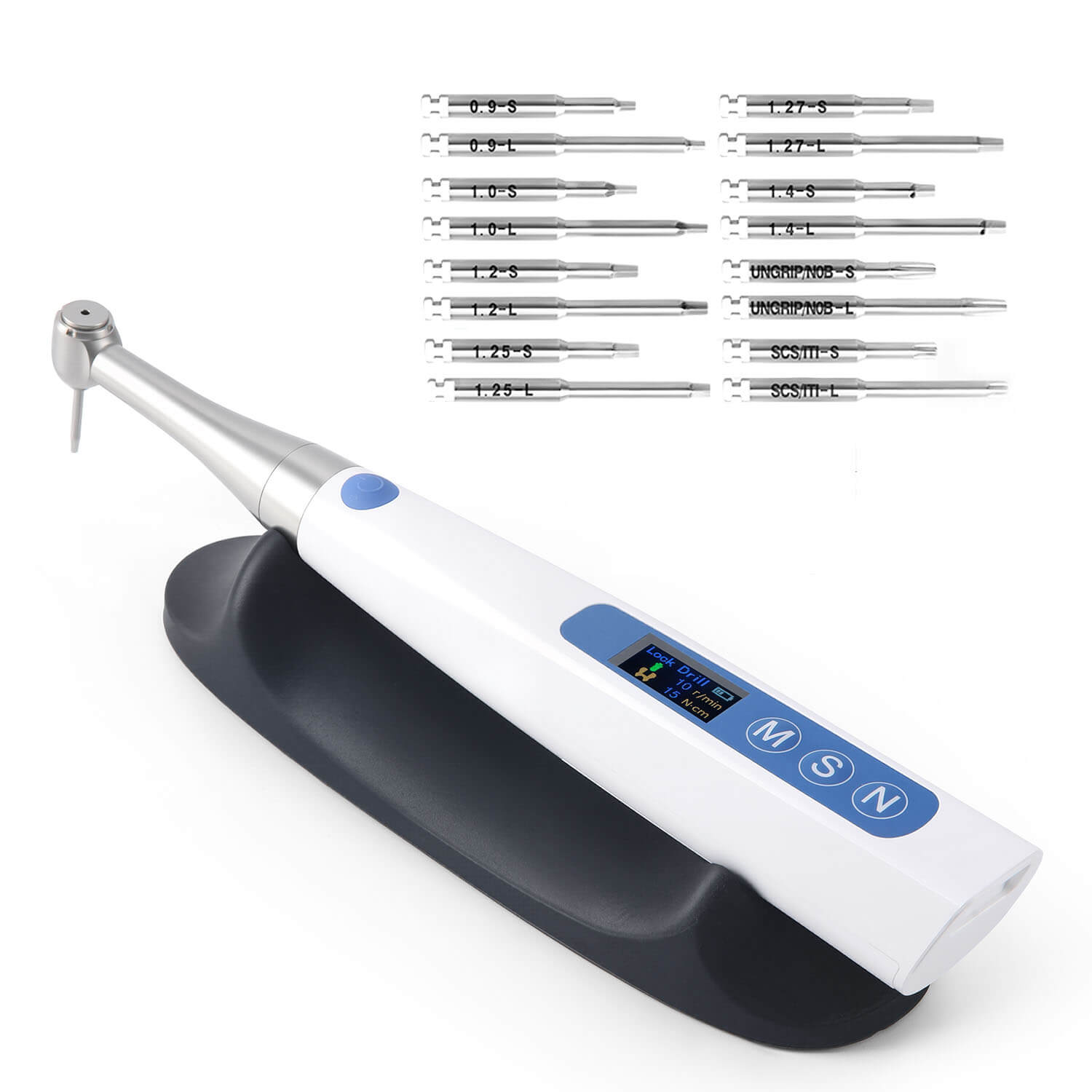 Dental Electric Wireless Electric Torque Driver Implant Torque Wrench 16pcs Drivers - azdentall.com