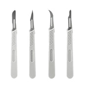Dental Surgical Sterile Scalpel Blades Carbon with Plastic Handle 10# 11# 12# 15# 10Pcs/Box - azdentall.com