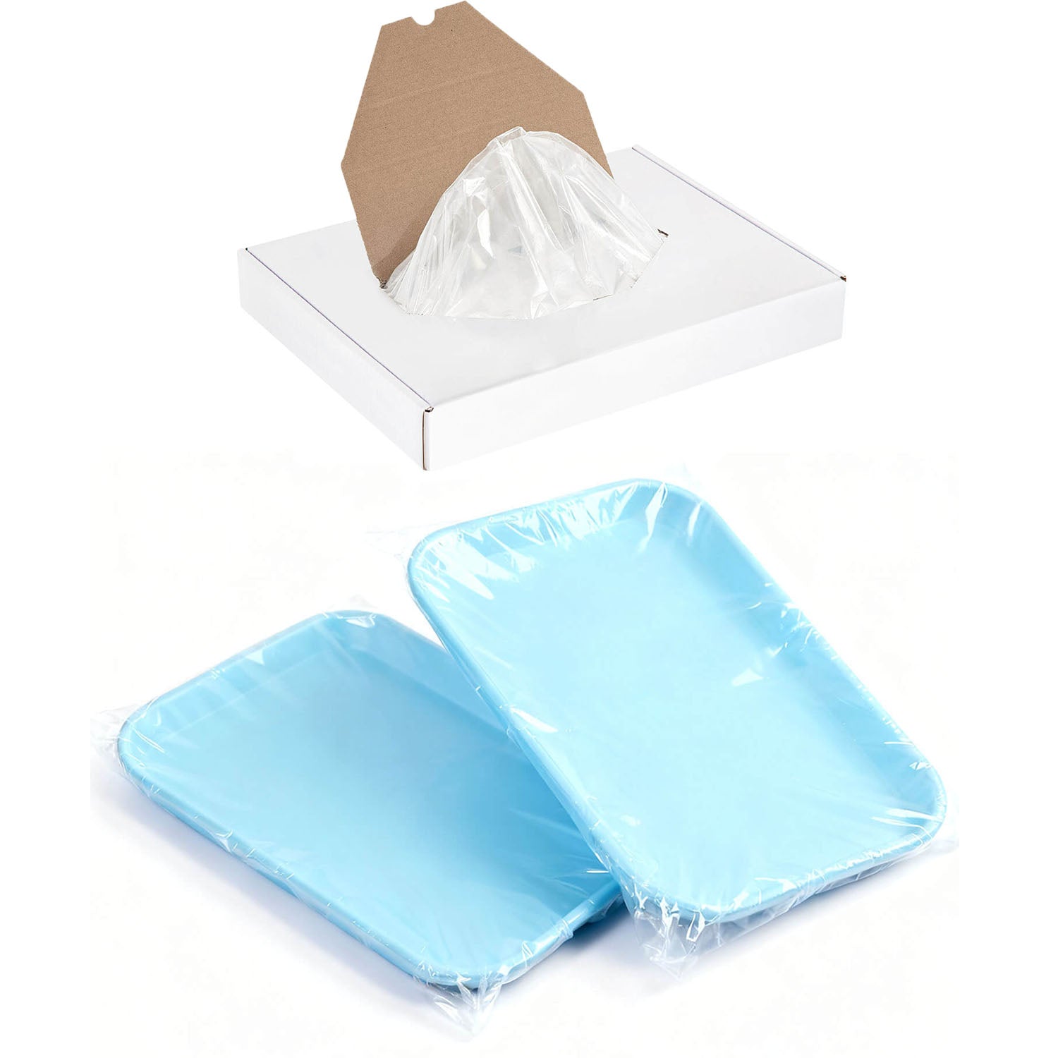 Disposable Dental Plastic Tray Covers Ritter Size B Small 10-1/2"X14" 500pcs/Box - azdentall.com