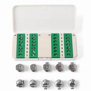 Dental Q Pro Self-Ligating Brackets Standard/Low/High Torque Roth/MBT .022 Hooks On 345 With Buccal Tubes 28pcs/Box - azdentall.com