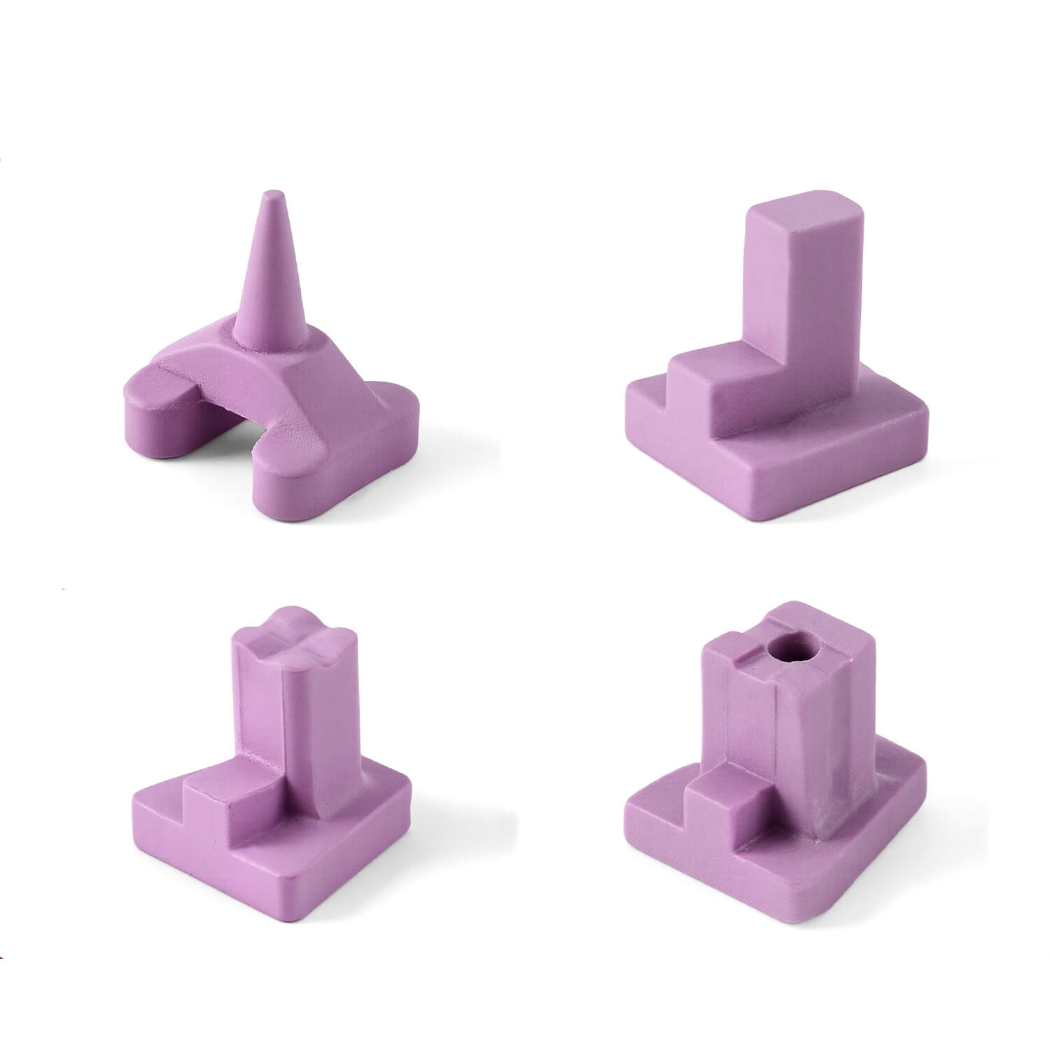 Dental Lab Ceramic Firing Pink Pegs for Porcelain Single Crowns Oven Tray - azdentall.com