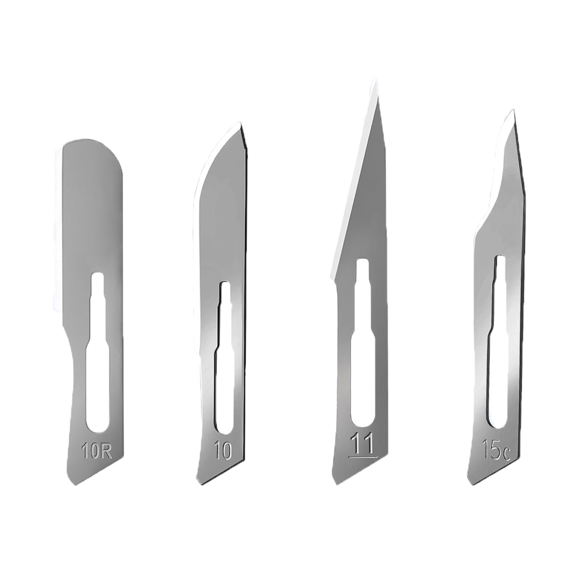 Dental Surgical Scalpel Sterilized Blades Carbon Steel 10# 10R# 11# 15# 100Pcs/Box