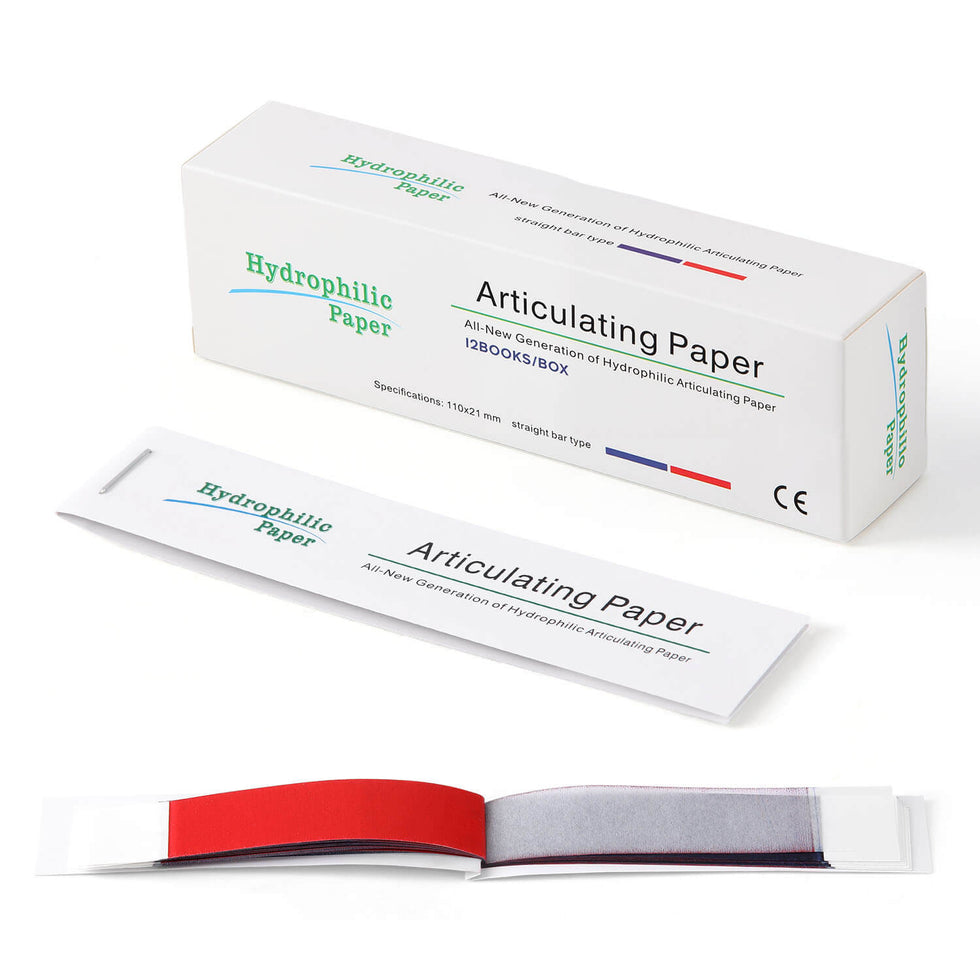 Dental Articulating Paper Double Sided Strips 180sheets/Box – AZDENT