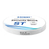 AZDENT Dental ST White Zirconia Block Disc Super Translucent 98x12mm - azdentall.com