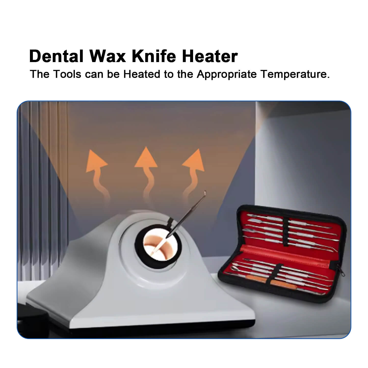 Dental Wax Knife Heater Flameless Electric Induction Wax Carving Heating Machine - azdentall.com