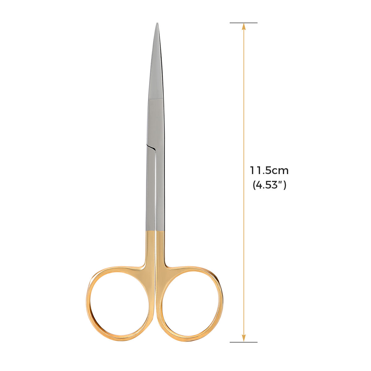 Dental Surgical Operating Scissors Stainless Steel Straight/Curved Tip SHARP Instrument - azdentall.com