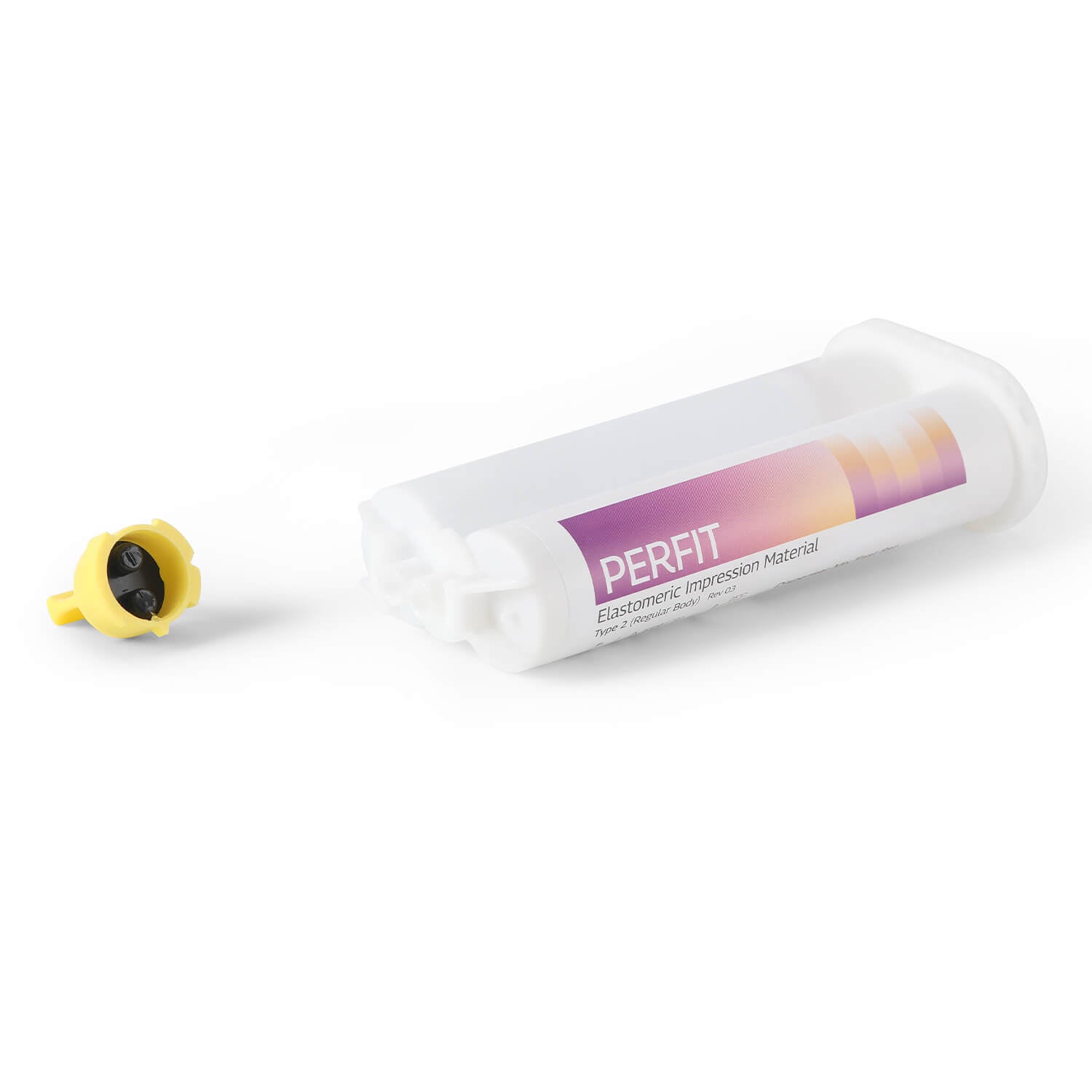 Dental Elastomeric Impression Material Transparent Type2 Regular Body Fast Set Cartridge 50ml*2 - azdentall.com