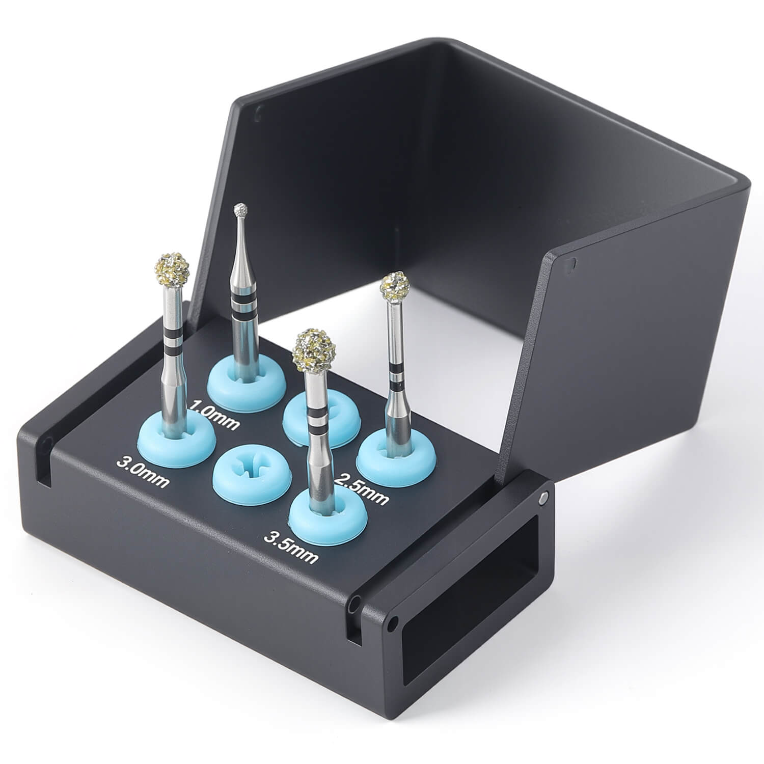 Dental Degranulation Bur Kit Osseous Debridement Soft Tissue Removal CA 2.35mm 31mm 4Pcs/Box - azdentall.com