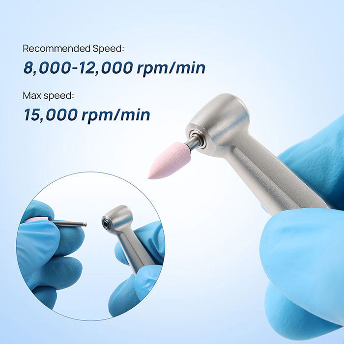 Dental Silicone Polishing RA 2.35mm Coarse Medium Fine For Contra Angle Handpiece 12pcs/Box - azdentall.com