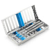 Dental Instrument Disinfection Box Sterilization Rack Autoclavable Tray 5 Grids - azdentall.com