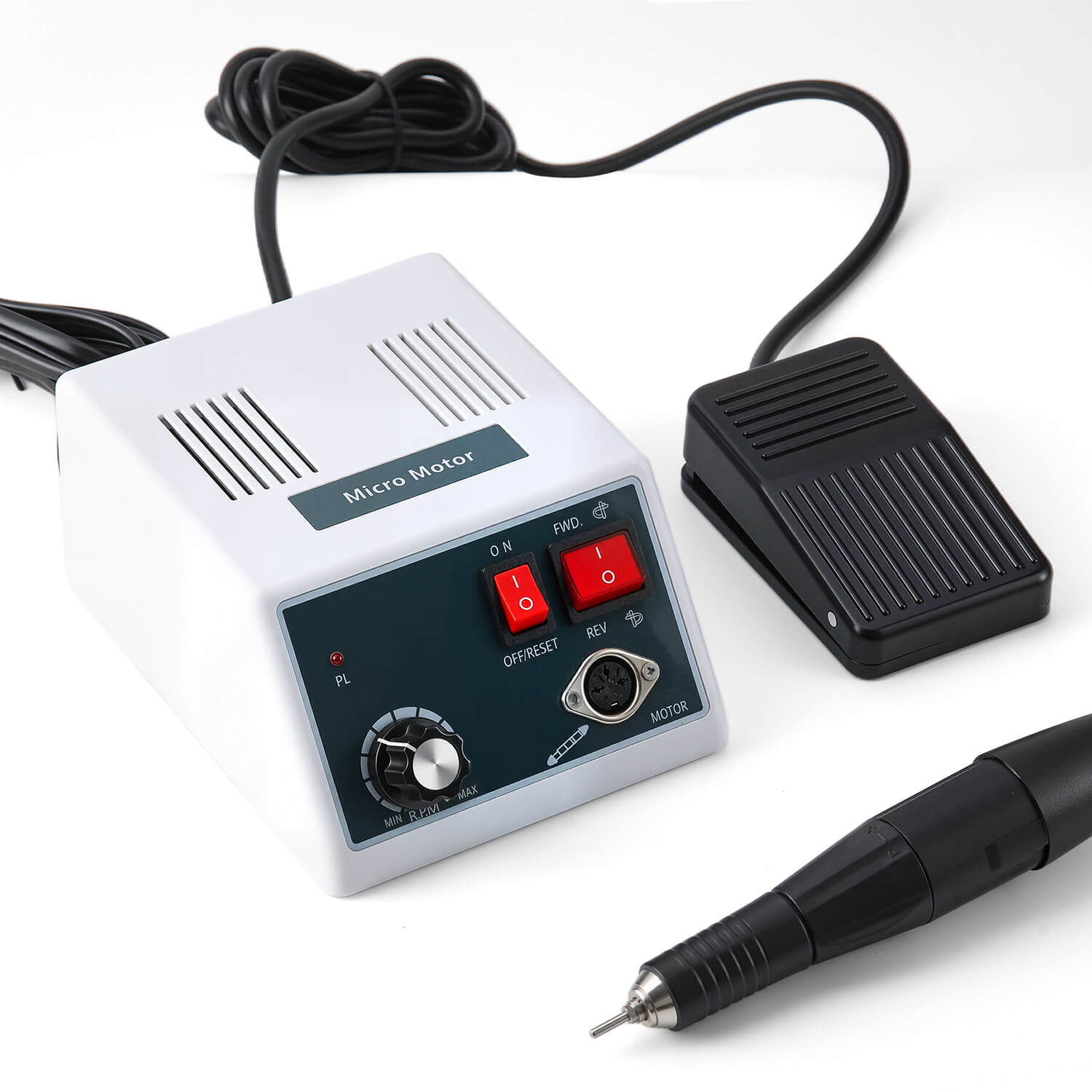 Dental Hand Grinder 90 Marathon Micromotor Polishing Handpiece with 204 Handle 35000 RPM - azdentall.com