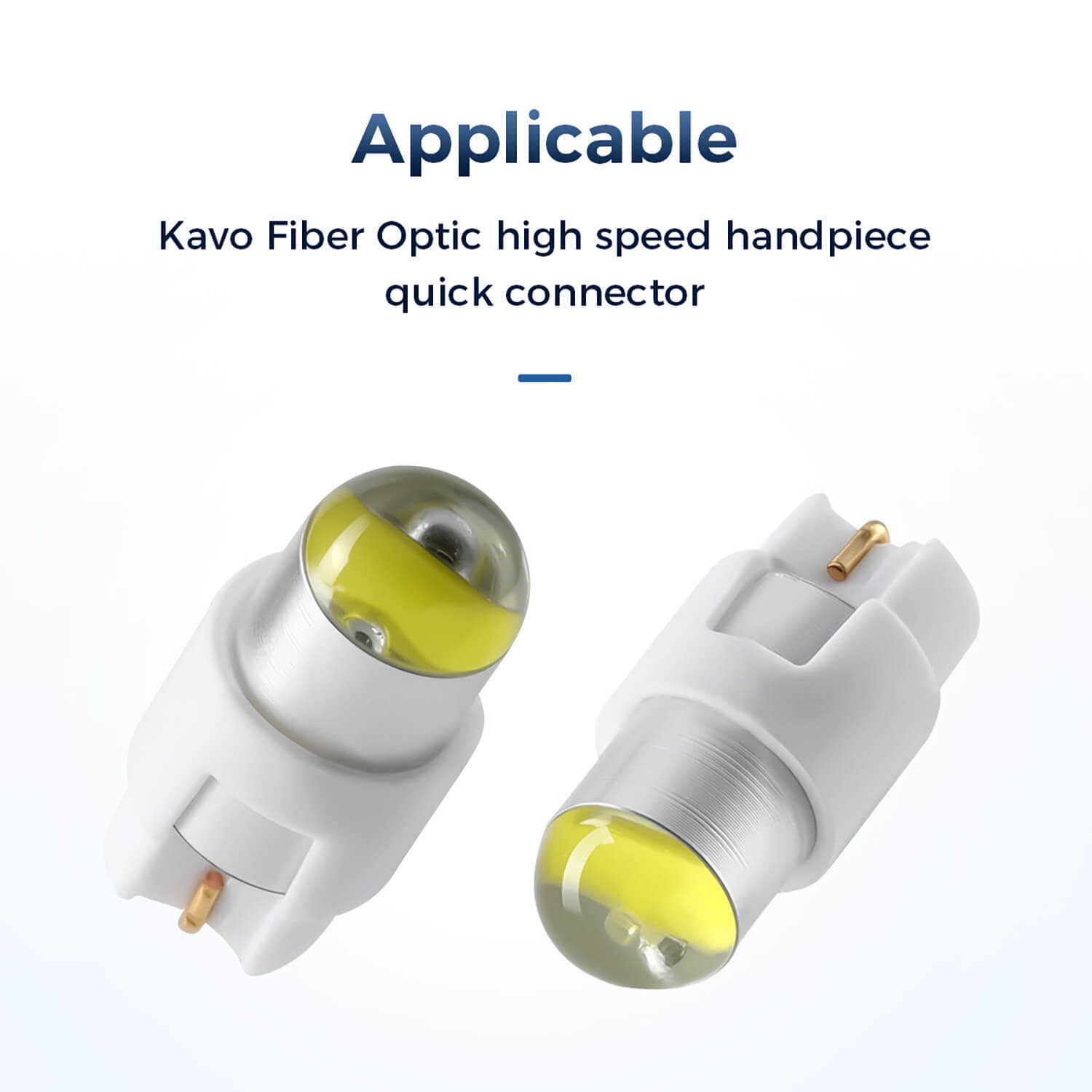 Dental LED Bulb Fiber Optic High Speed Handpiece Coupler Connector - azdentall.com