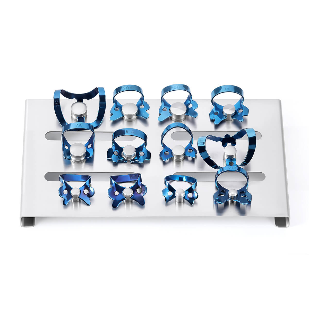 Dental Stainless Steel Rubber Dam Clamps Placement Board Restorative Tray Holder - azdentall.com